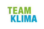 TEAM KLIMA-Logo, Weiterleitung auf Kampagnenhomepage der Geschäftsstelle Klimaschutz und der Energieagentur, externer Link, neues Fenster